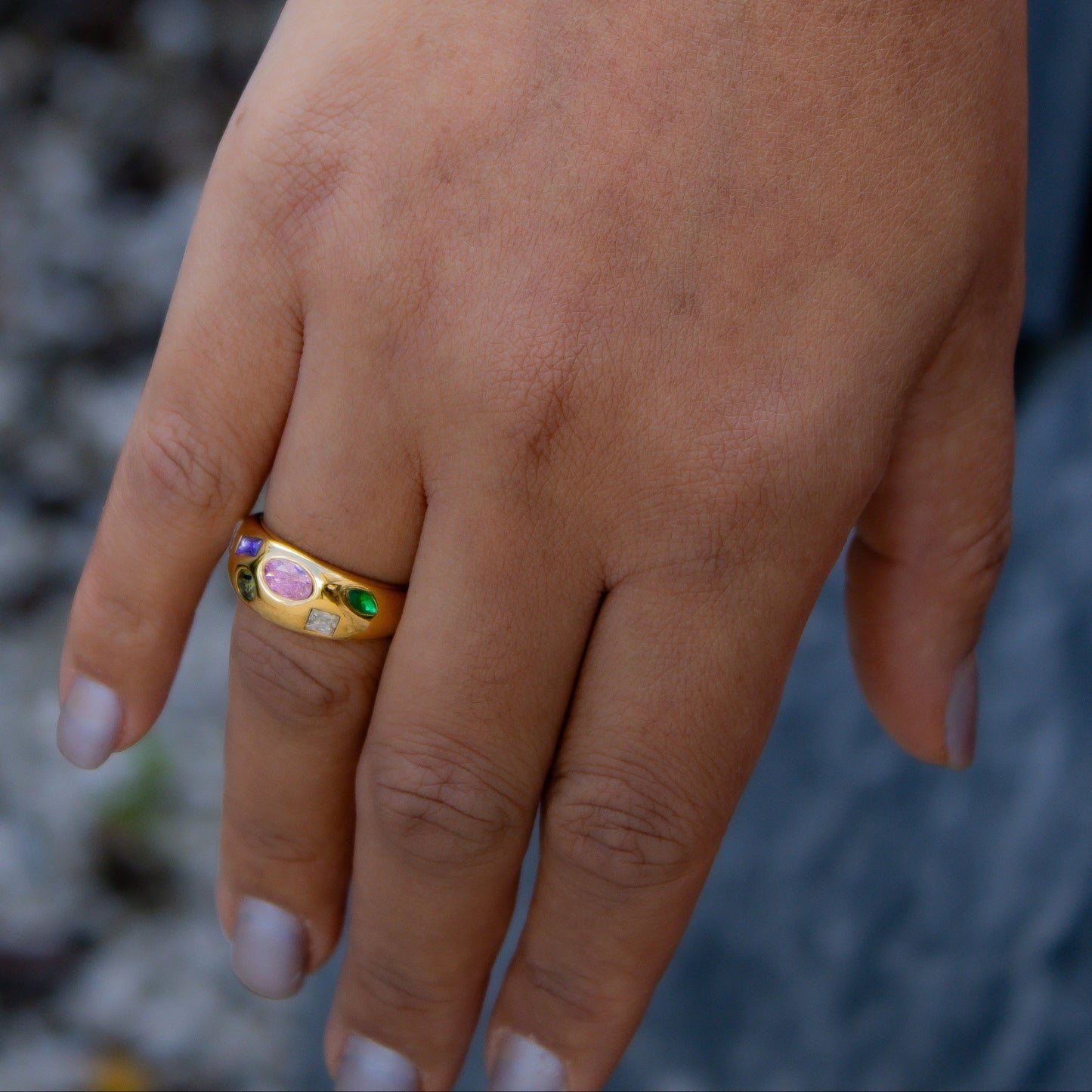 The Farfalle Ring