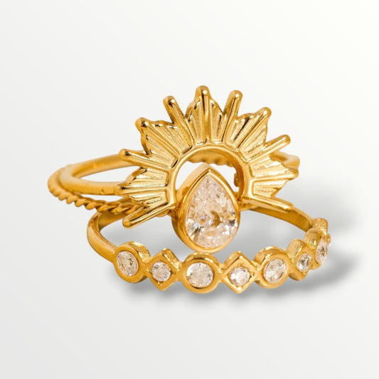 The Solara Crown Ring