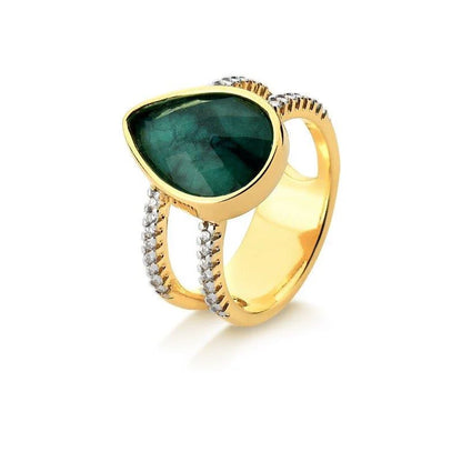 Bague émeraude