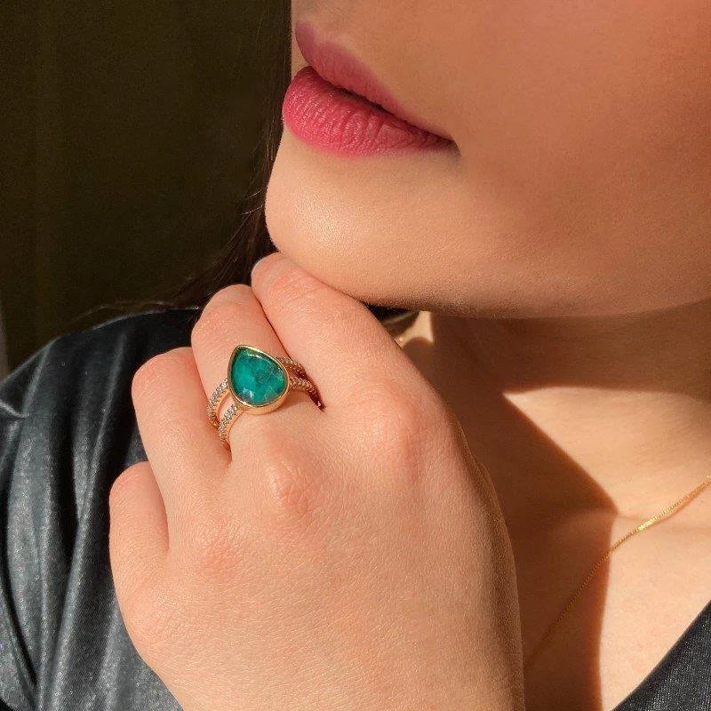 Bague émeraude