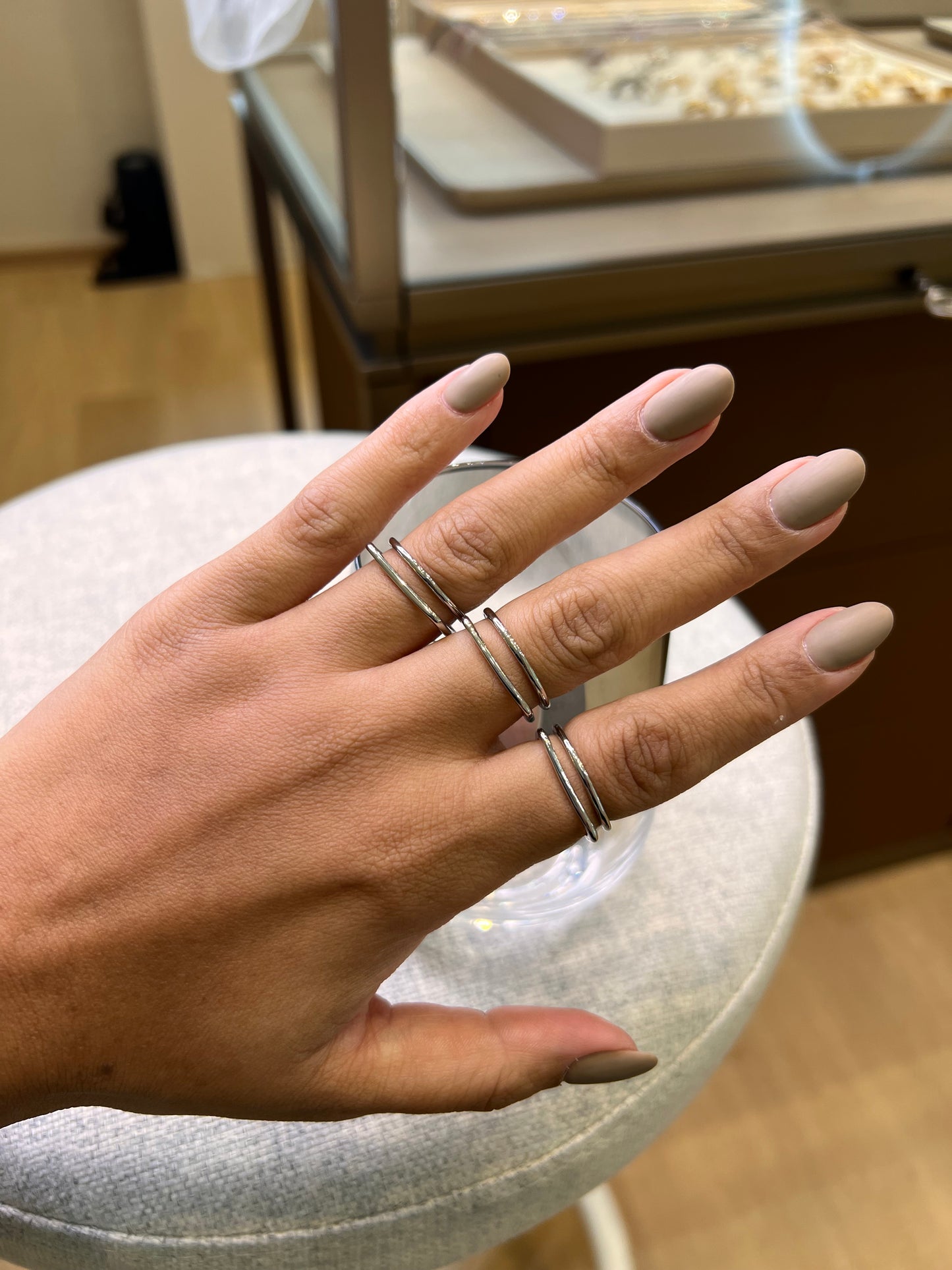 Bague Géométrique