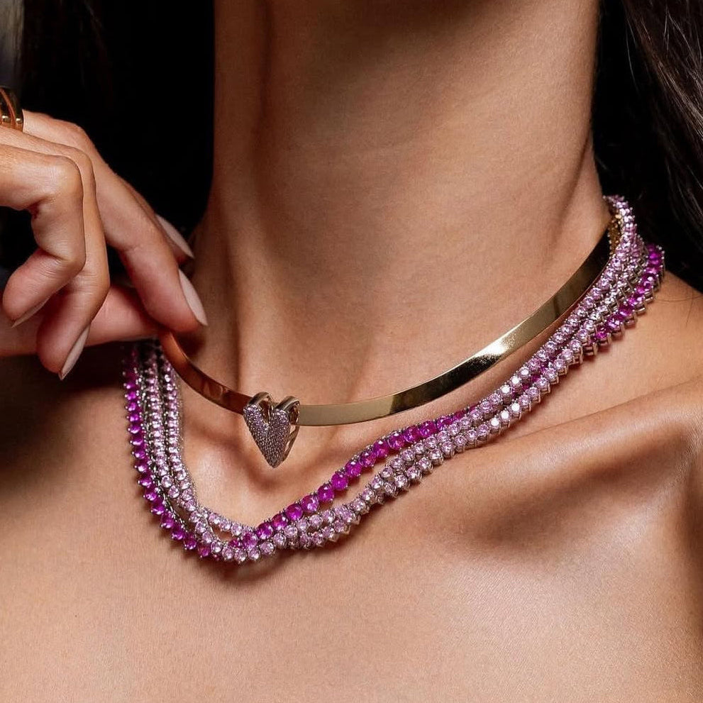 The Riviera Strawberry Necklace