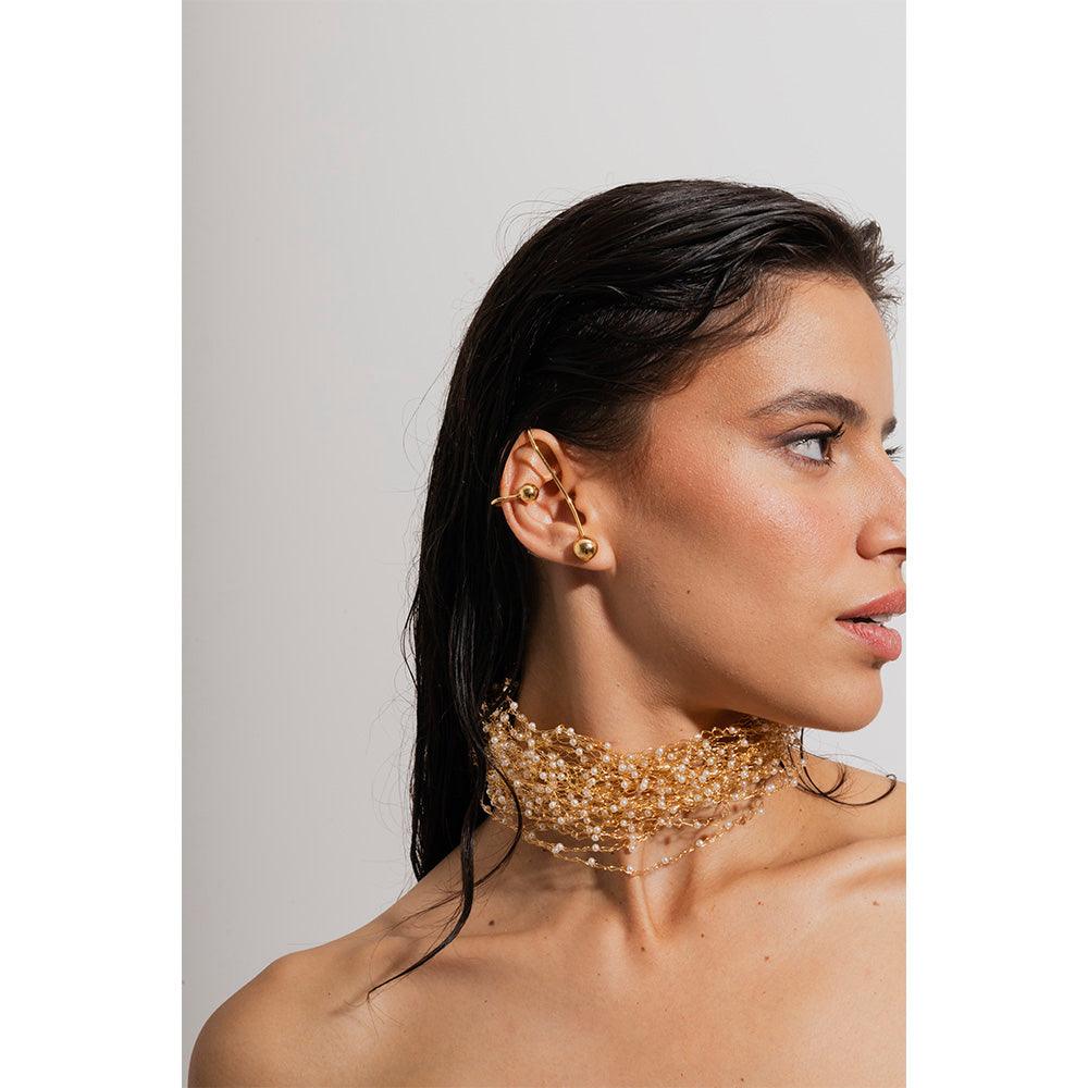 Boucle D'oreille Anatomique - Afrodith