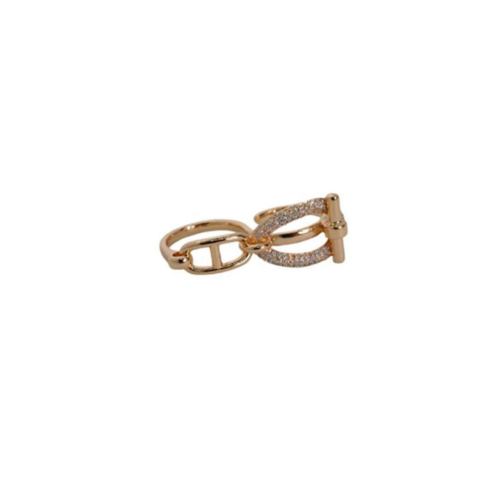 Bague Réglable Circle - Afrodith