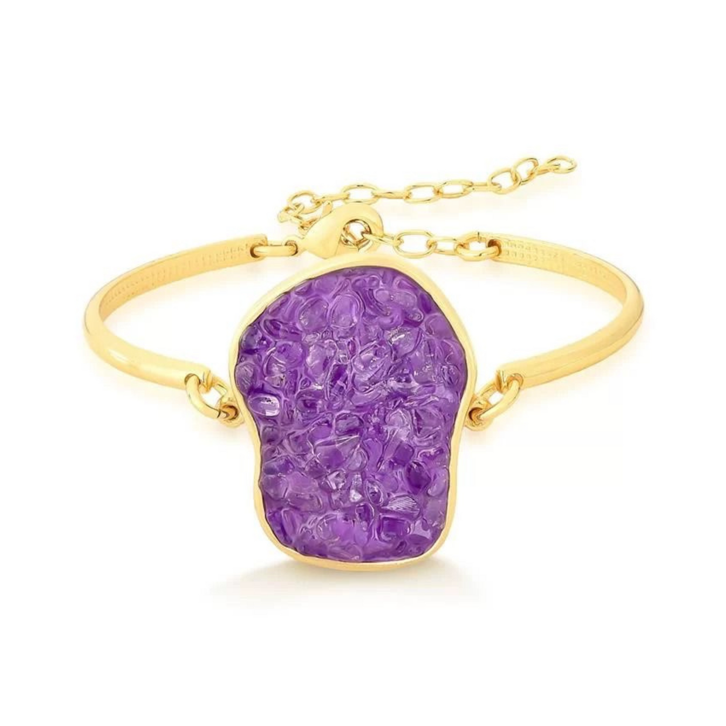 Bracelet Druse d’Améthyste