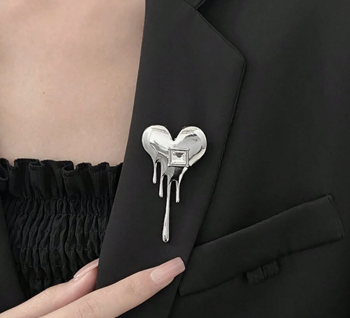 Broche Coeur