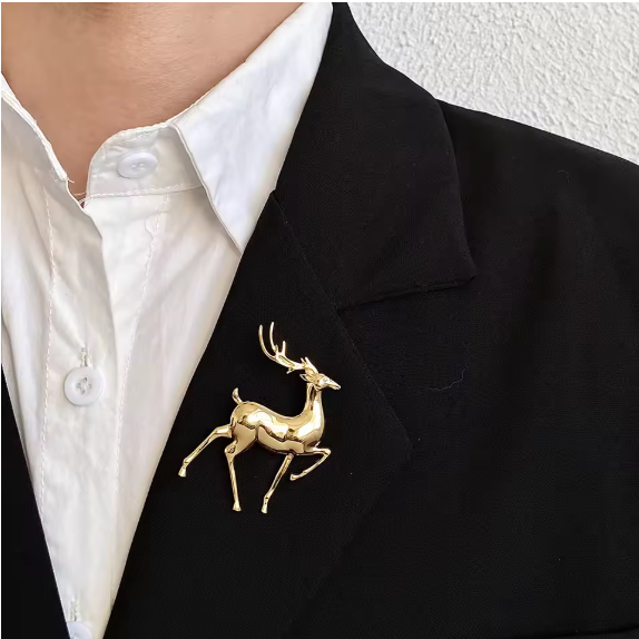 The Noble Deer Brooch