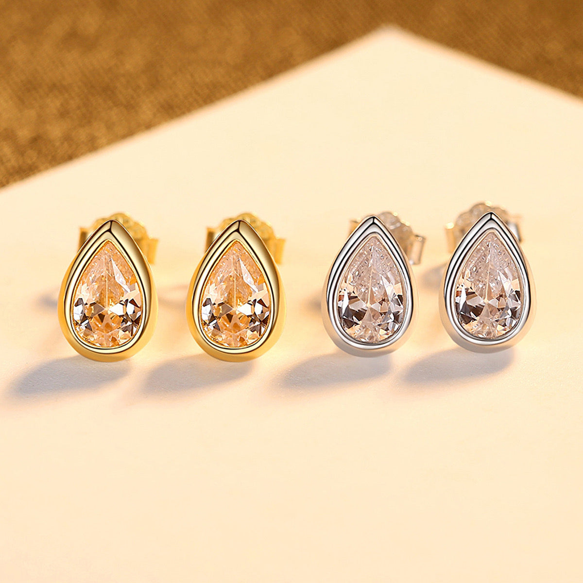 The Winter Dewdrop Studs