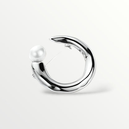 The Pearl Moon Brooch