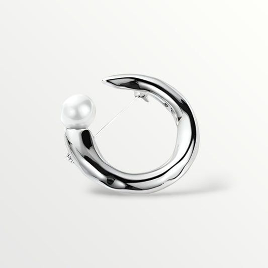 The Pearl Moon Brooch