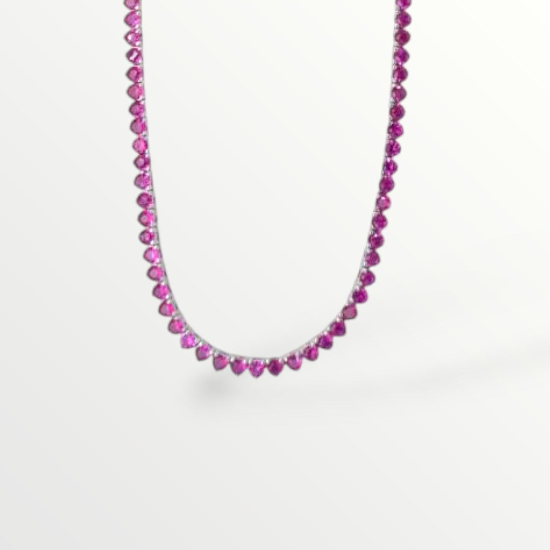 The Riviera Strawberry Necklace