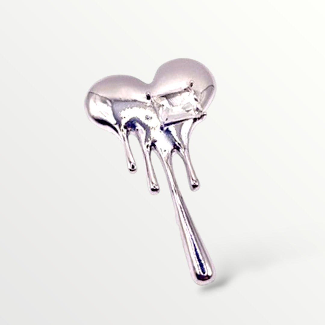 The Dripping Heart Brooch
