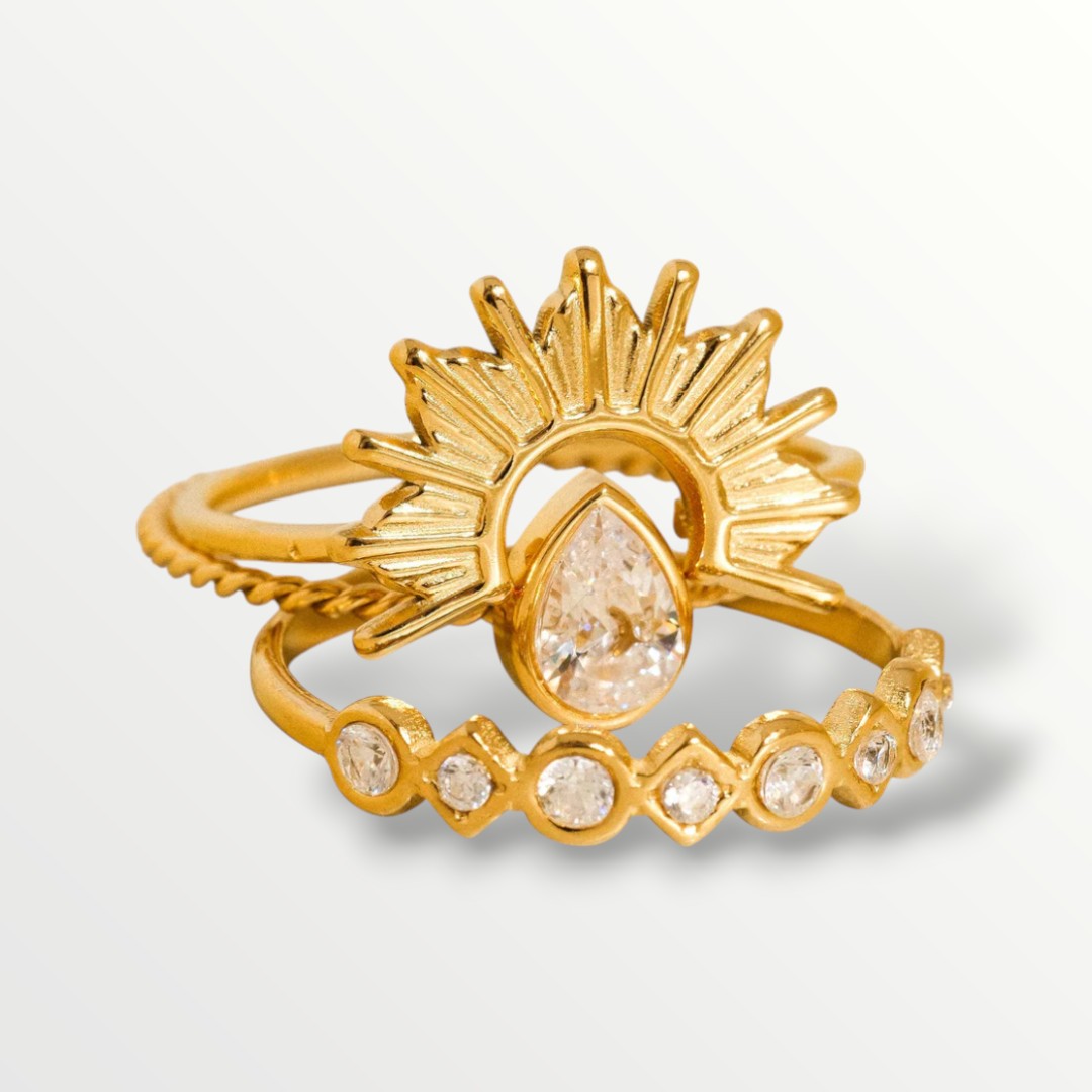 The Solara Crown Ring