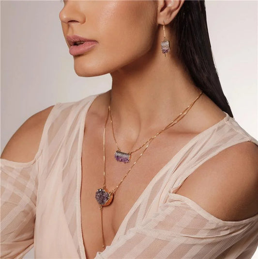 Collier Améthyste Royale
