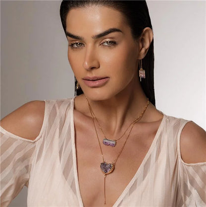 Collier Améthyste Royale