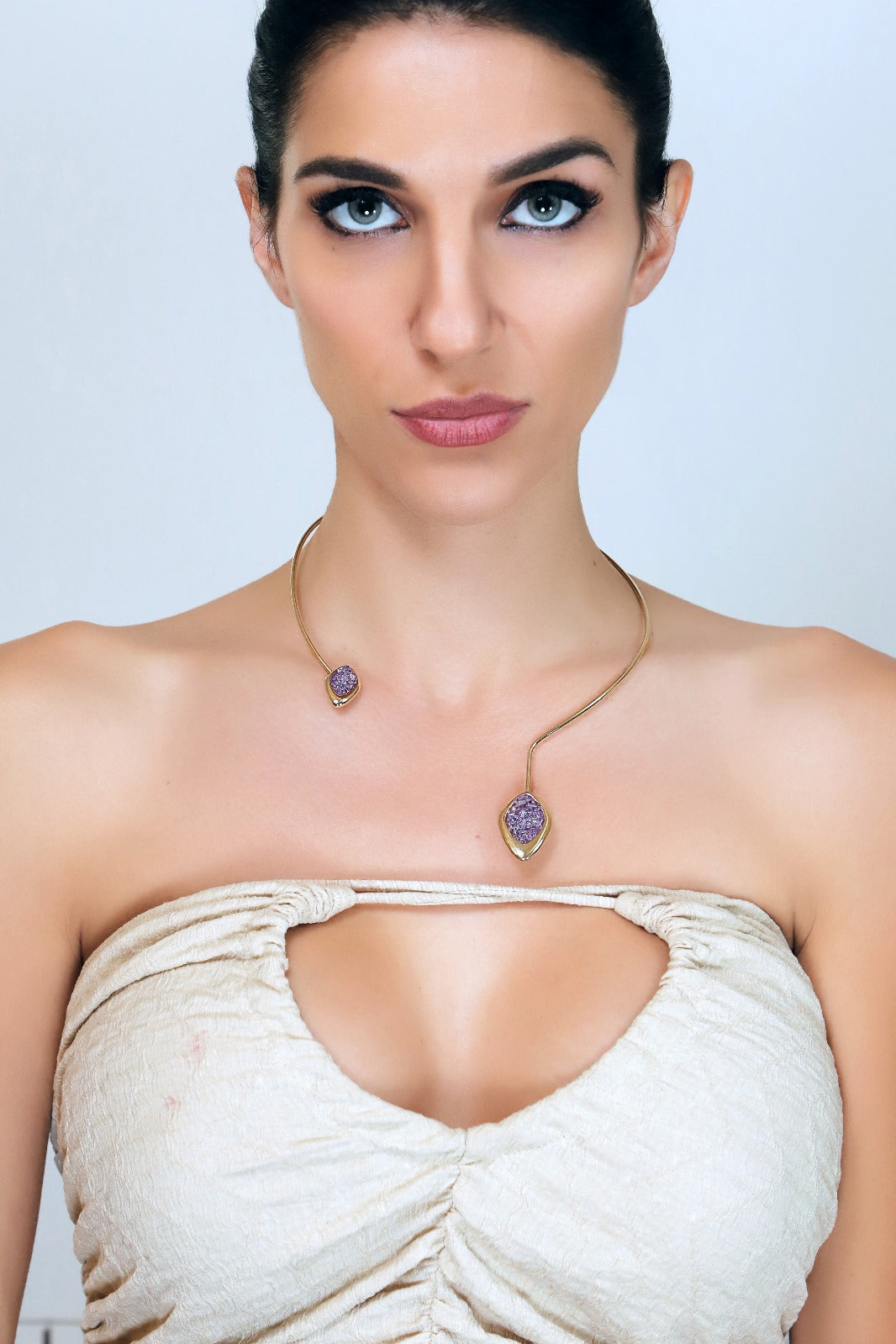 Collier Aro d’Améthyste