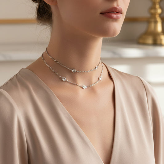 The Gleam Lariat Necklace