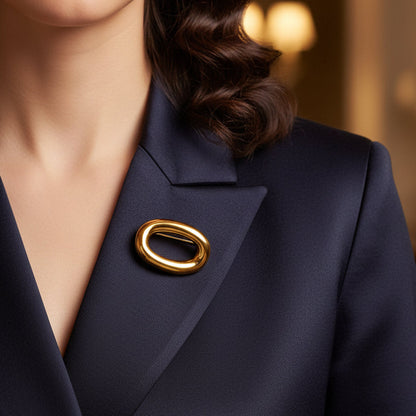 The Timeless Loop Brooch