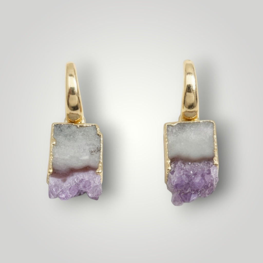The Royal Amethyst Earrings