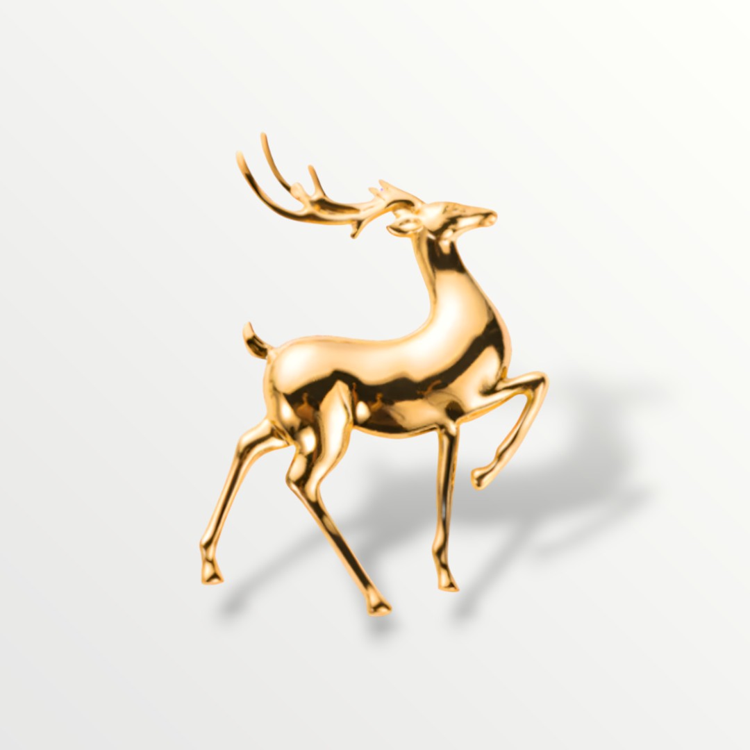 The Noble Deer Brooch