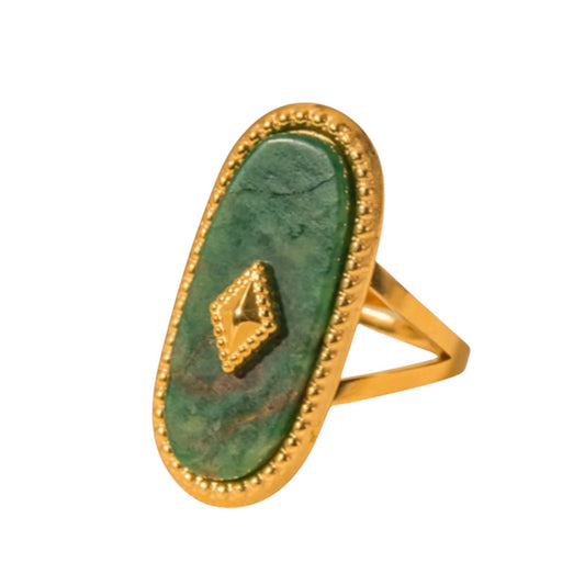 The Emerald Crest Ring