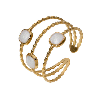 The Aureline Twist Ring
