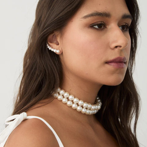Chocker Double Pearl