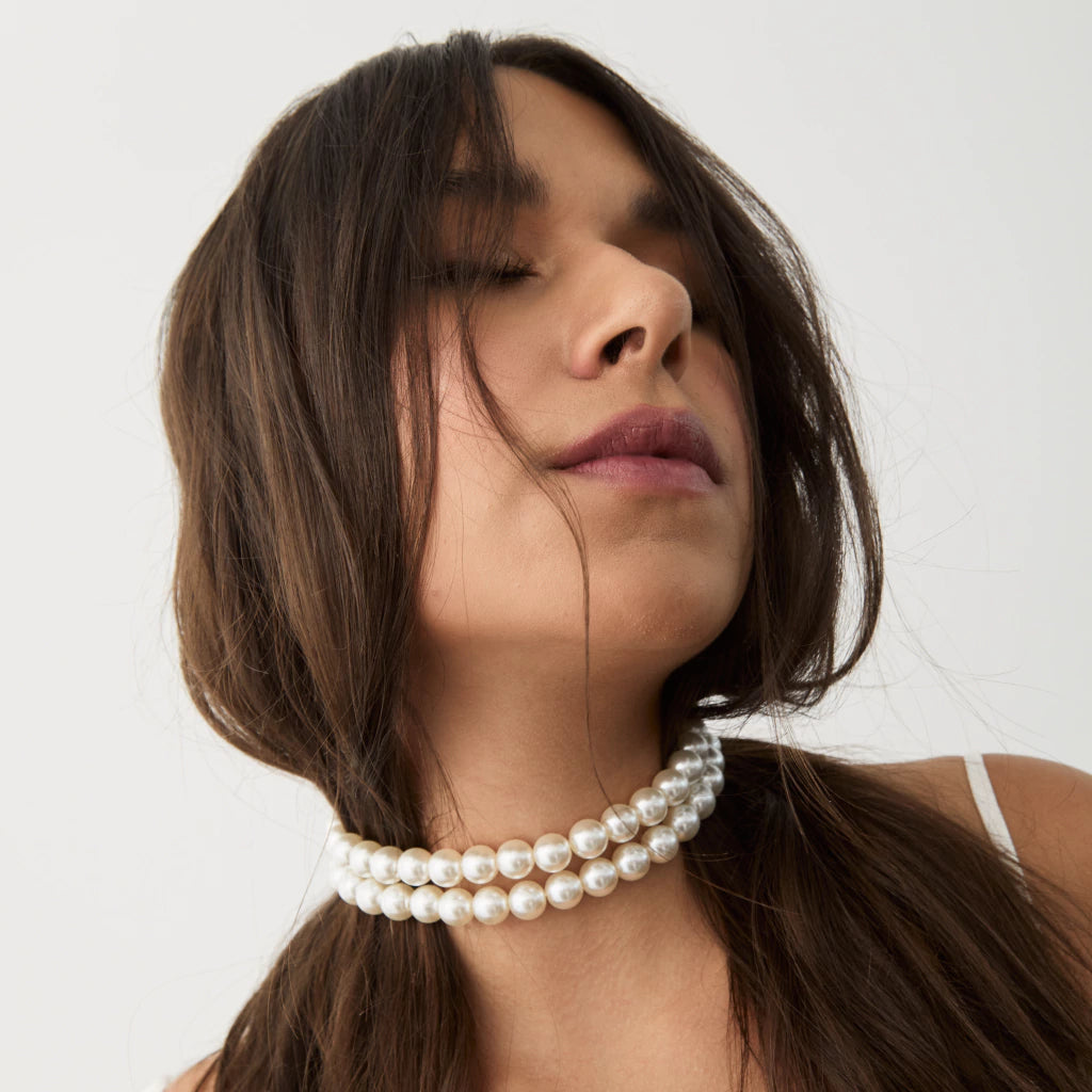 Chocker Double Pearl