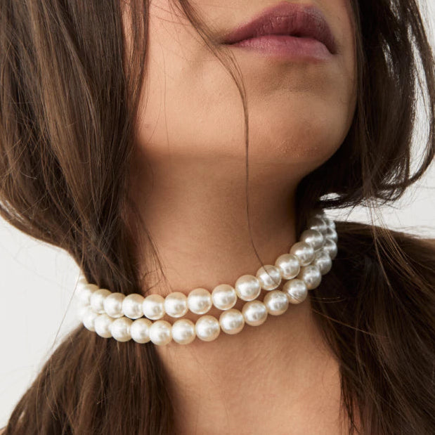The Double Pearl Choker