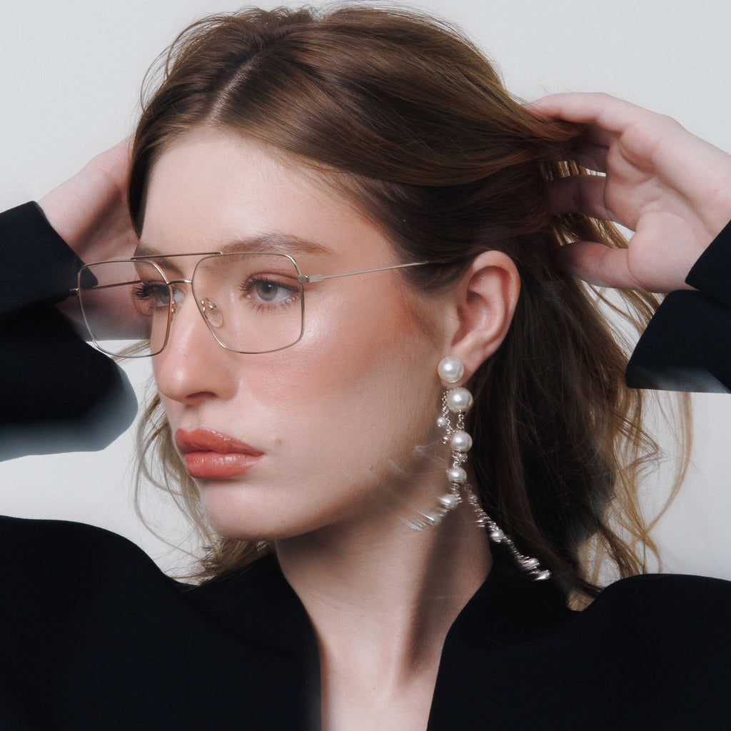 The Pearl Cascade Earrings