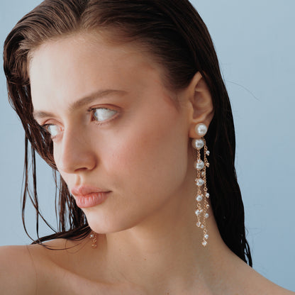 Boucle cascade de perle