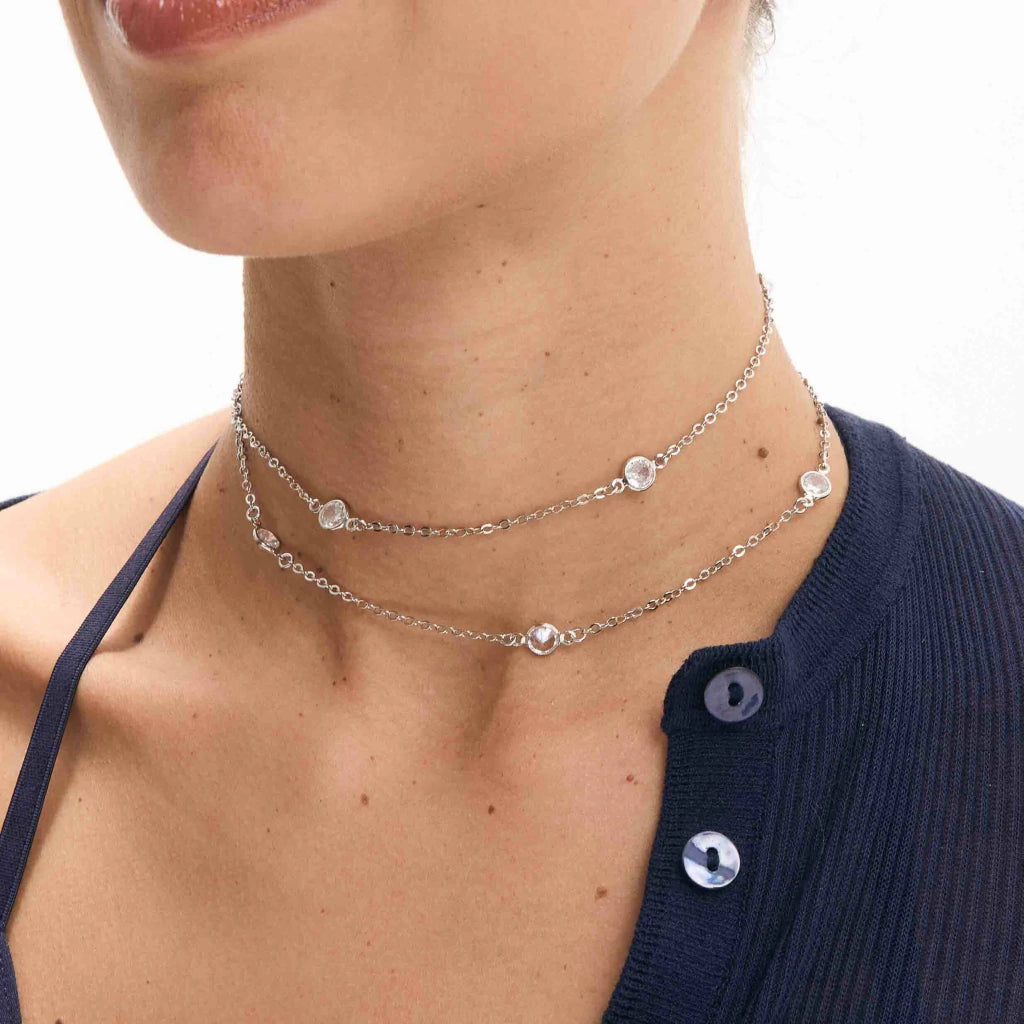 Collier cravate Gleam