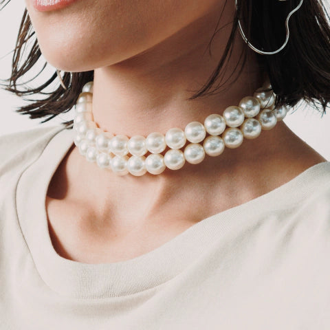 The Double Pearl Choker