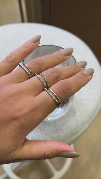 Bague Géométrique