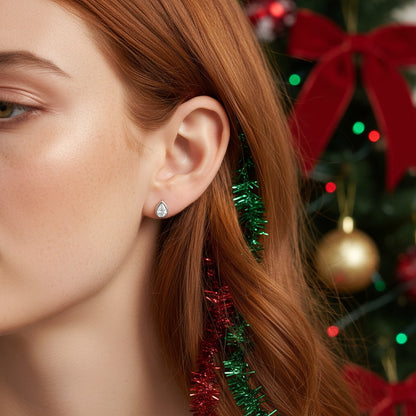 The Winter Dewdrop Studs