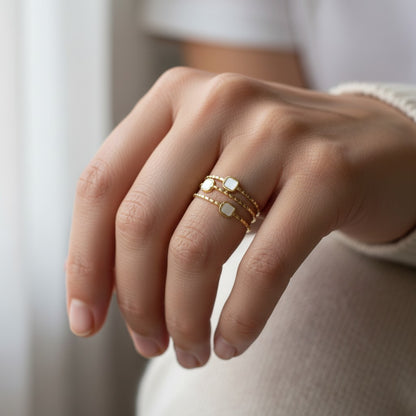 The Aureline Twist Ring