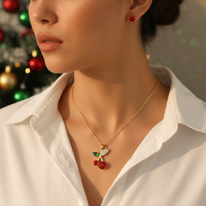 The Festive Cherry Bloom Set